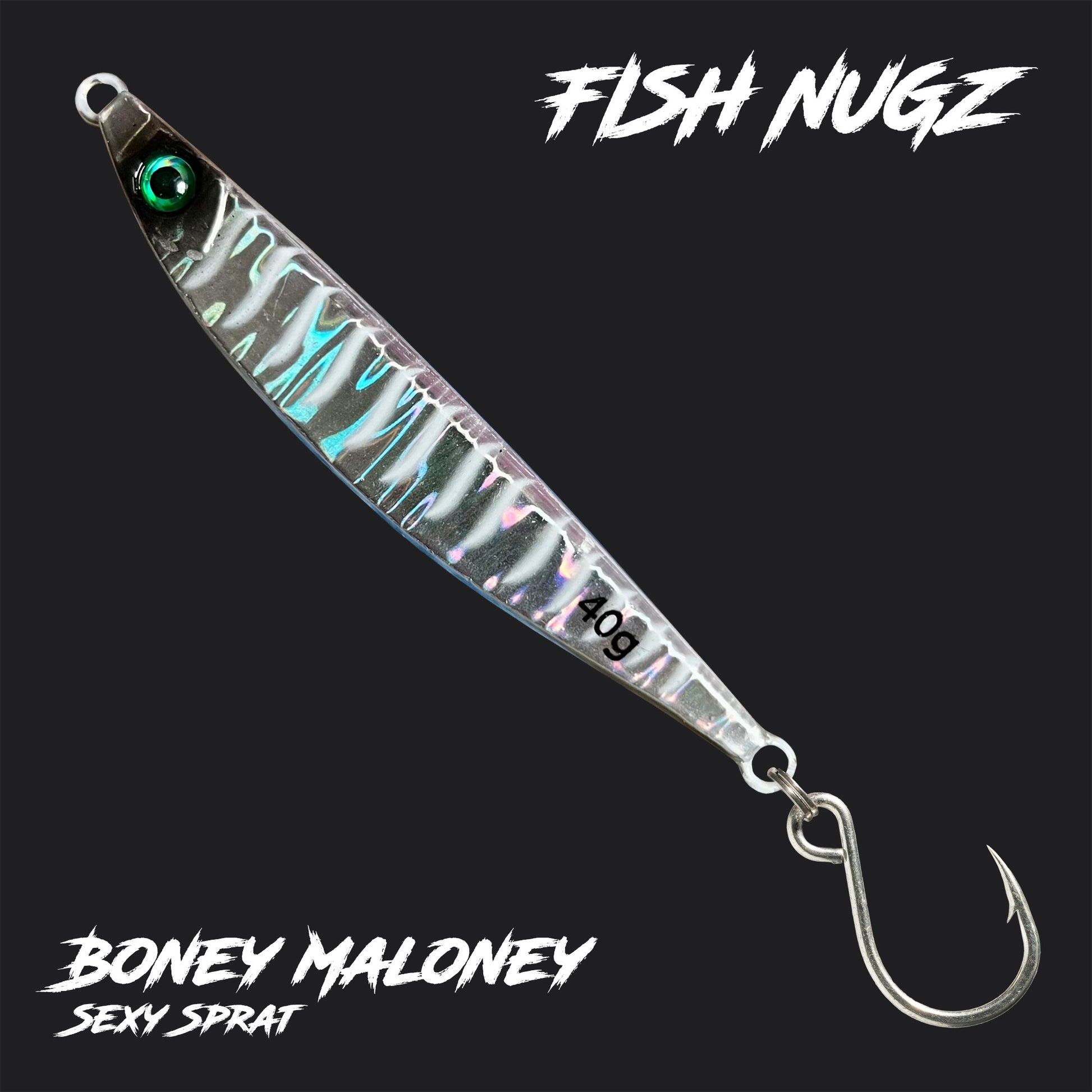 Fish Nugz Boney Maloney Casting Jig - Sexy Sprat Colour