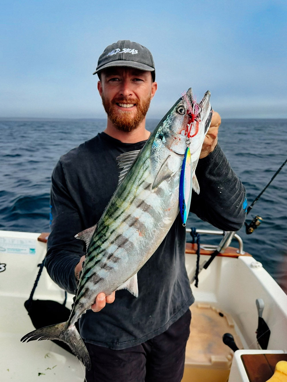 Bonito caught in the UK on a Fish Nugz Slayer Jig
