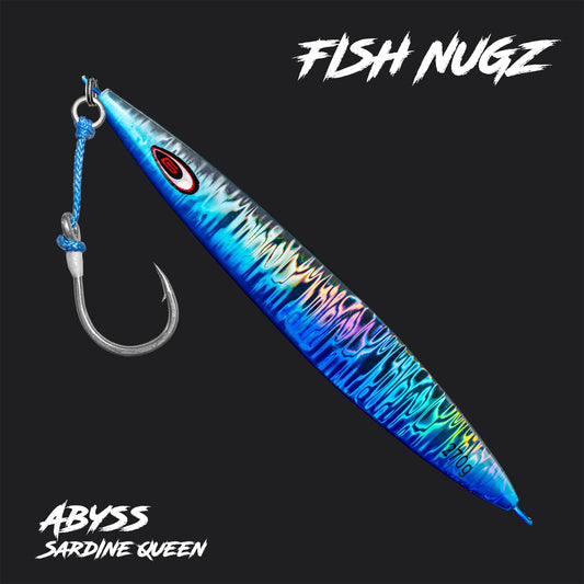 Fish Nugz Abyss Speed Jig in Sardine Queen colour