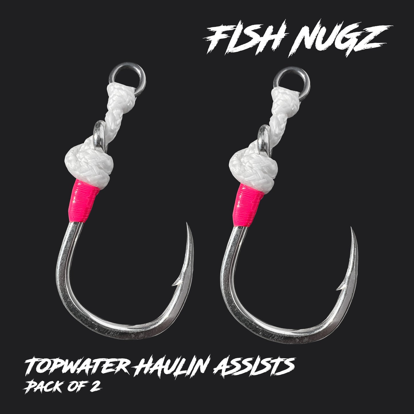 Fish Nugz Topwater Haulin Assist Hooks