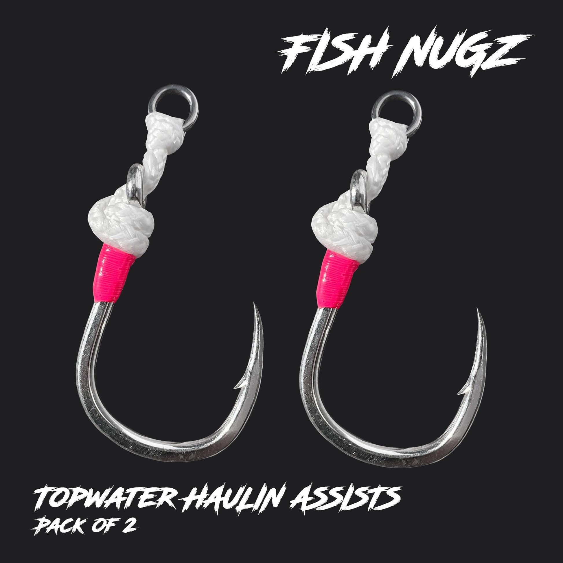 Fish Nugz Topwater Haulin Assist Hooks