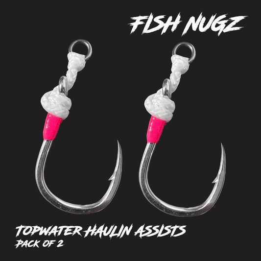Fish Nugz Topwater Haulin Assist Hooks