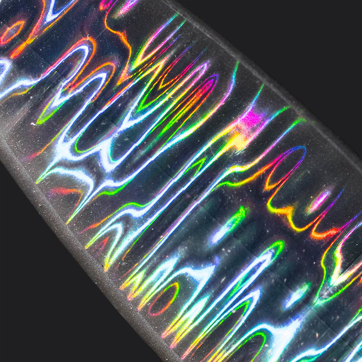Holographic Shimmer Foil on Fish Nugz Slow Jig