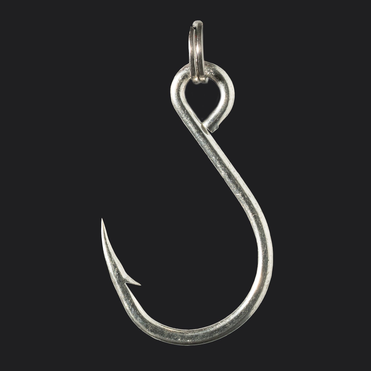 Strong In-Line Single Hook for the Fish Nugz Boney Maloney Fishing Jig