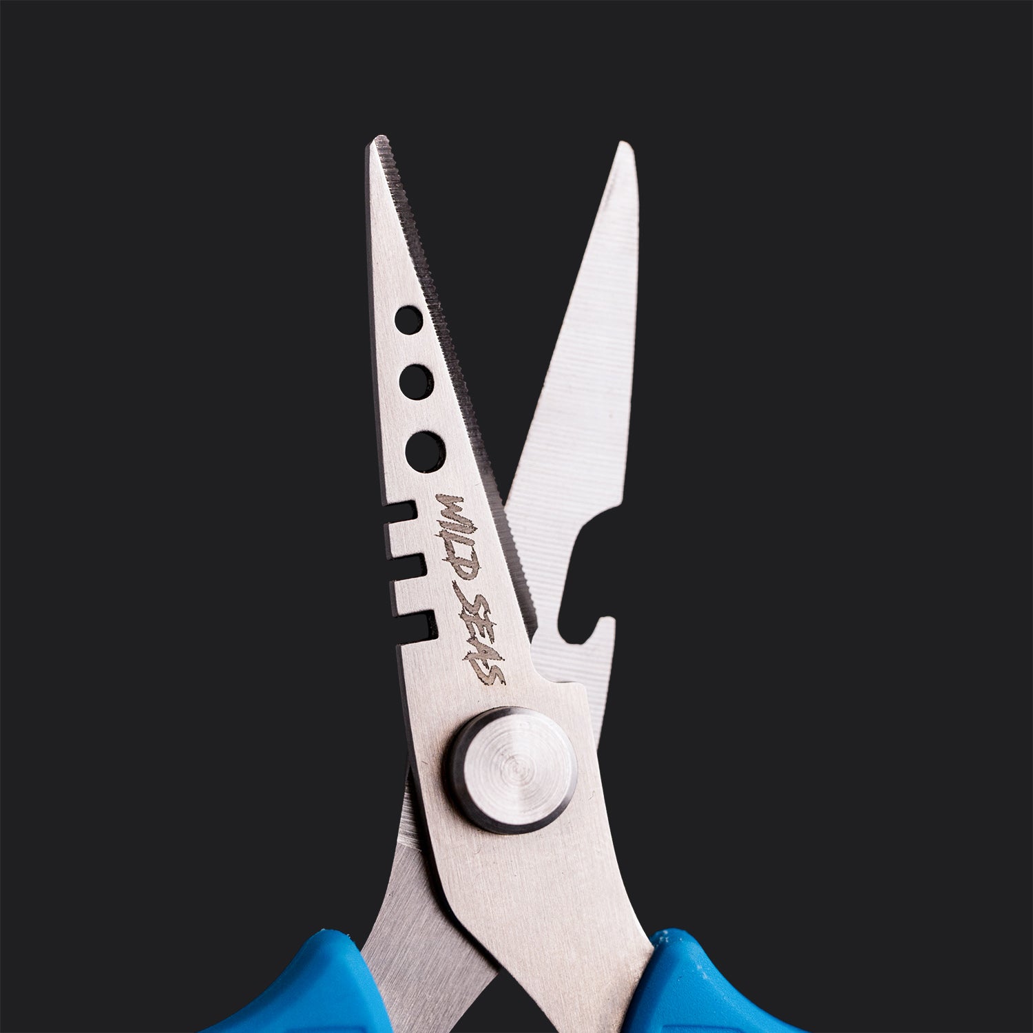 Wild Seas Braid Scissors - Serrated Blades