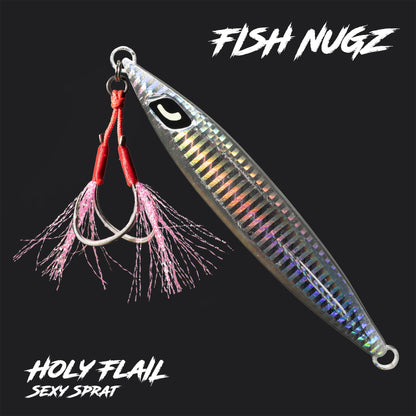 Fish Nugz Holy Flail Jig in Sexy Sprat Colour