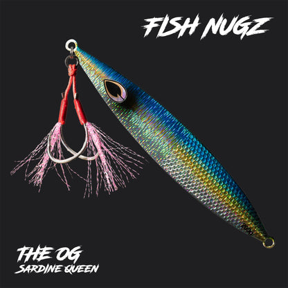 Fish Nugz The OG Slow Jig in Sardine Queen Colour