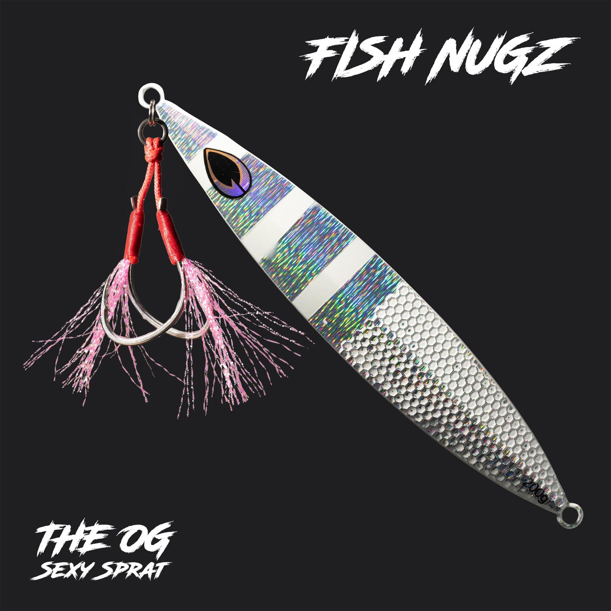 Fish Nugz The OG Slow Jig in Sexy Sprat Colour